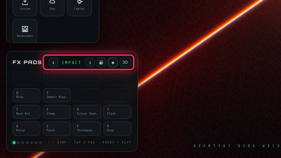 Effect pads